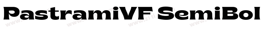 PastramiVF SemiBold字体转换 PastramiVF SemiBold字体转换